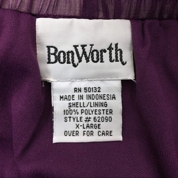 BONWORTH Skirt Midi Accordion Animal Print Floral Garden Party Hippie Boho XL - Picture 6 of 7